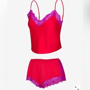 Savage x Fenty silk pj set